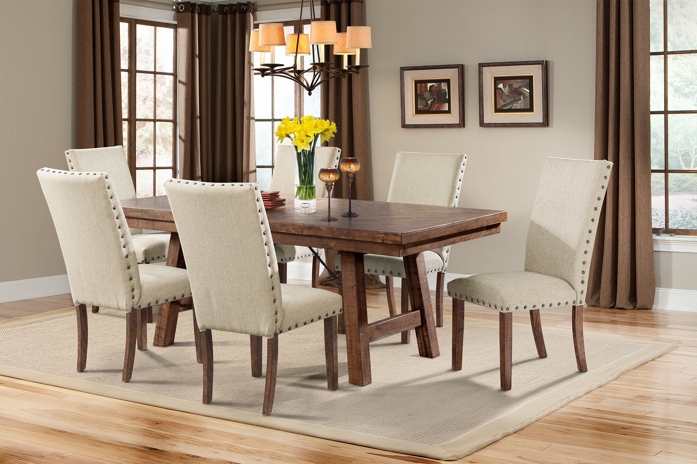 Scs dining table discount set